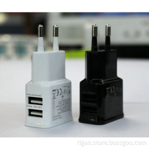 DC 5V, 1A & 2.1A Special Design Cell Phone Charger Adapter